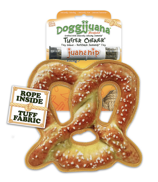 Dogijiwana Tuffer Chewer Pretzel