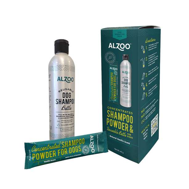 ALZOO Concentrated Shampoo Bundle Box for Dogs