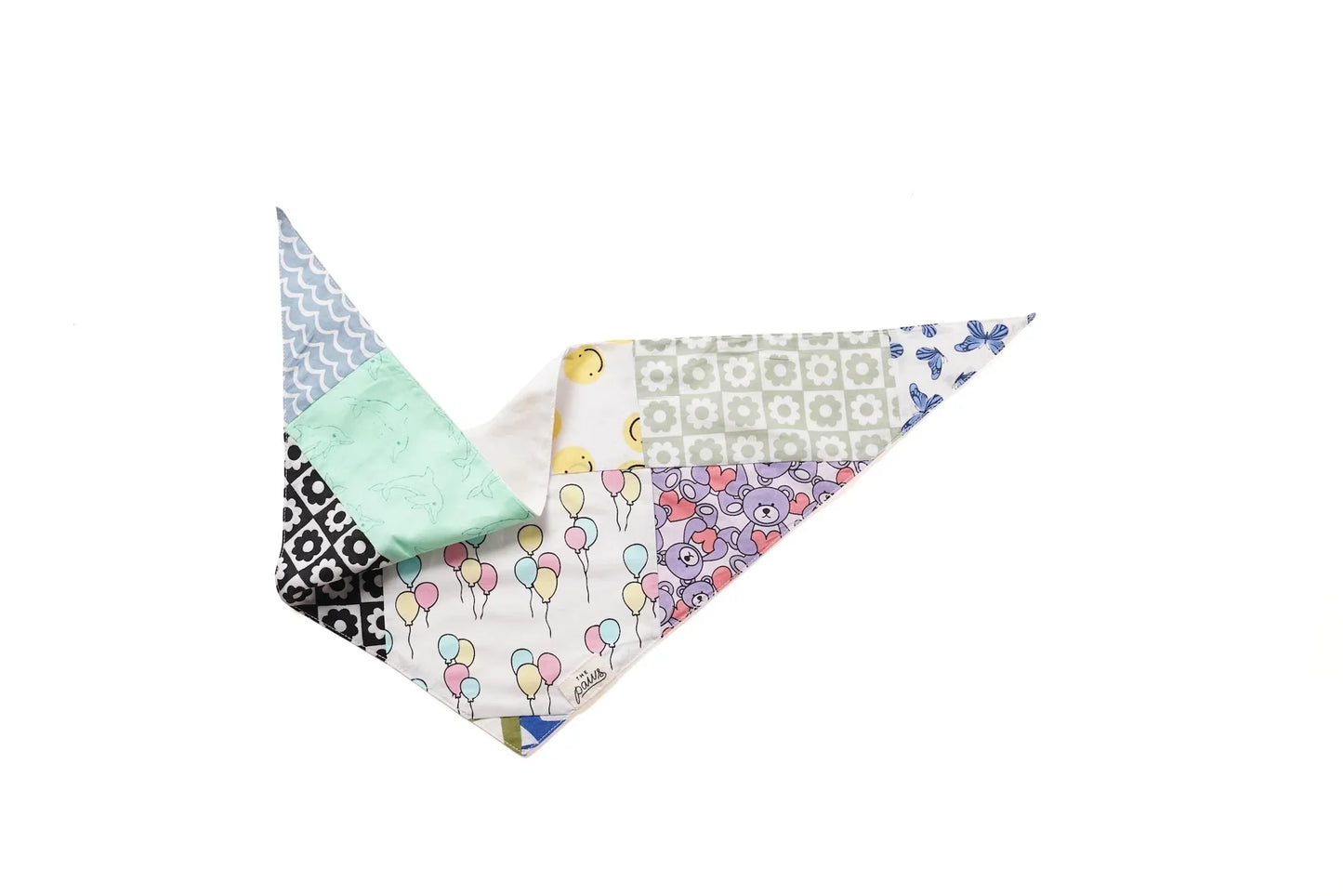 The Paws Bandana - Patches Upcycled Bandana