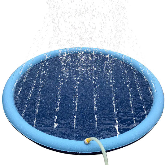 Dog Sprinkler Pad Blue Small