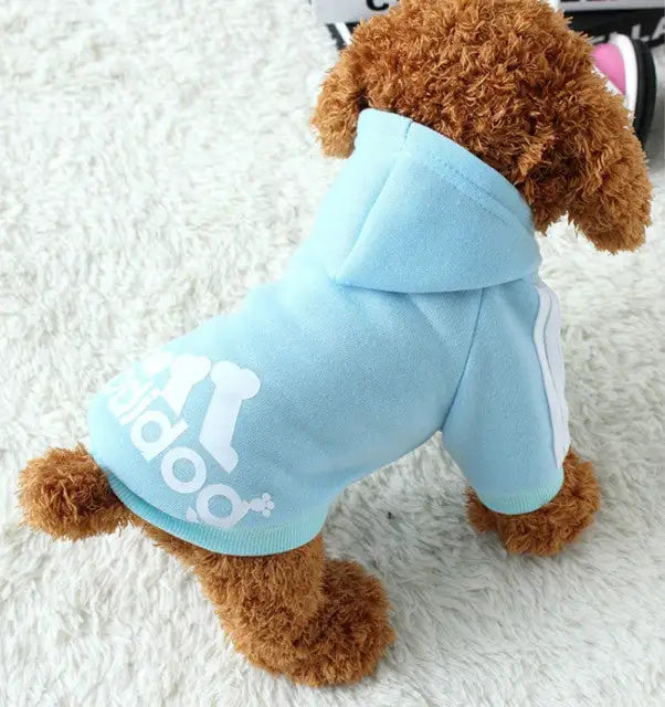 Dog Hoodies Light Blue L 2-3kg