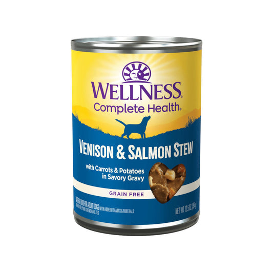 Grain Free Venison & Salmon Stew with Potatoes & Carrots Dog Can