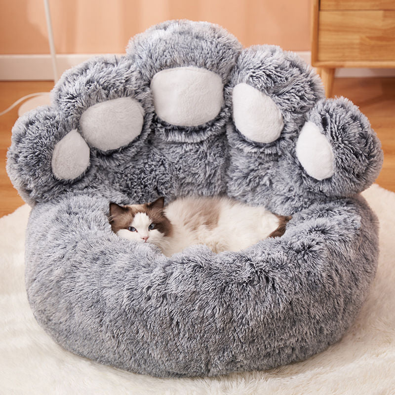 Pet Round Paw Bed
