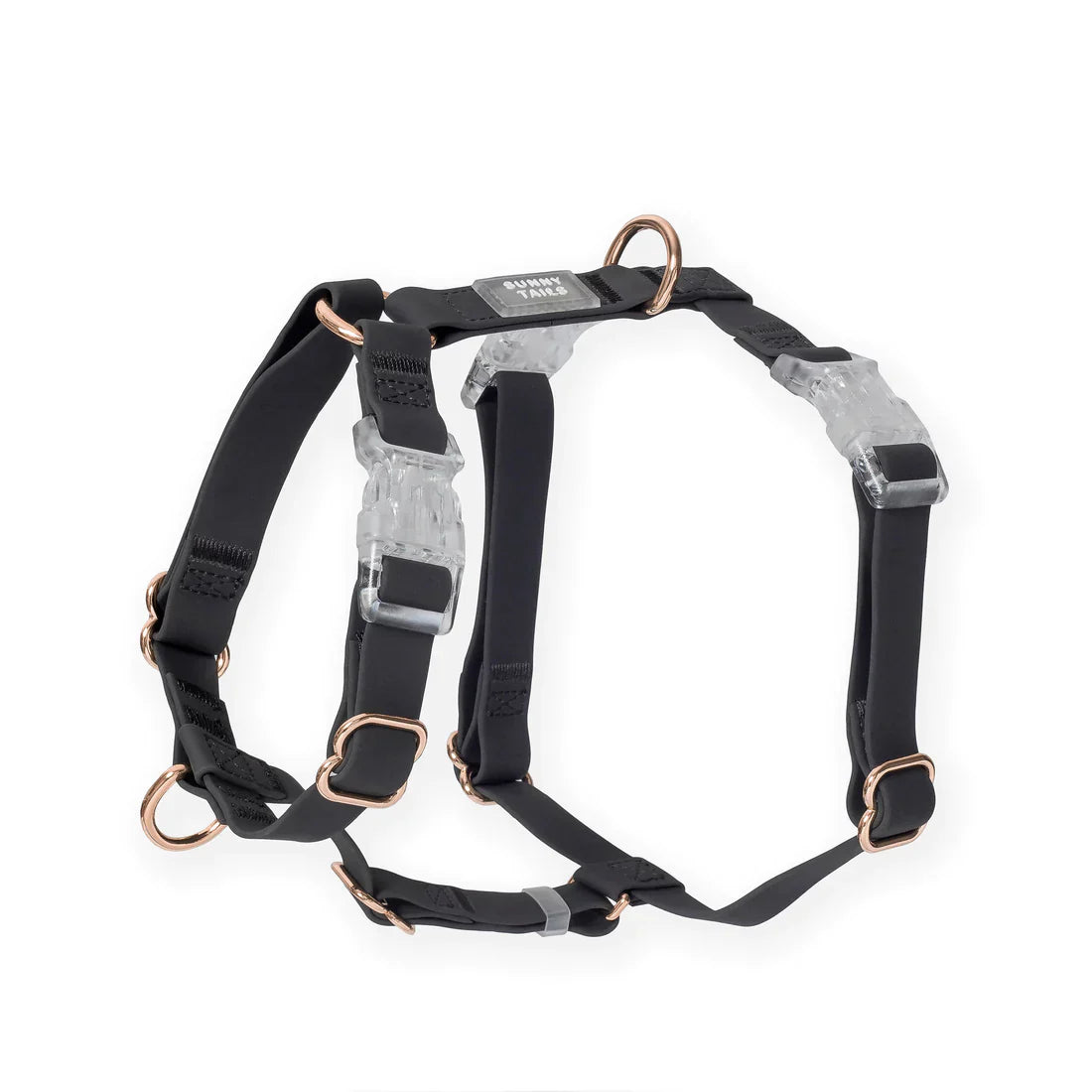 Sunny Tails Waterproof Harness - Black
