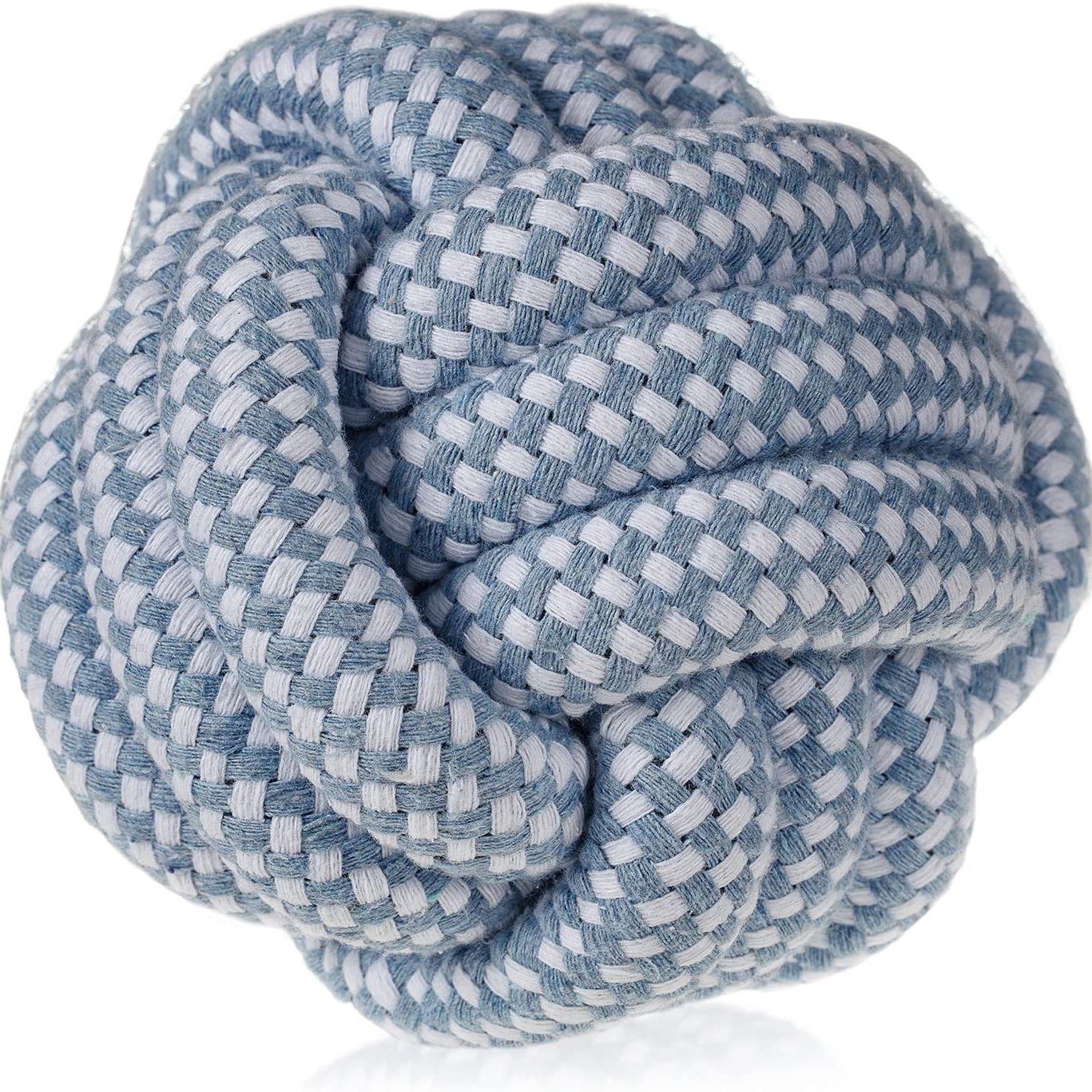 Paws & Pals Dog Chew Toys, Indestructible Cotton Braided Rope Toy