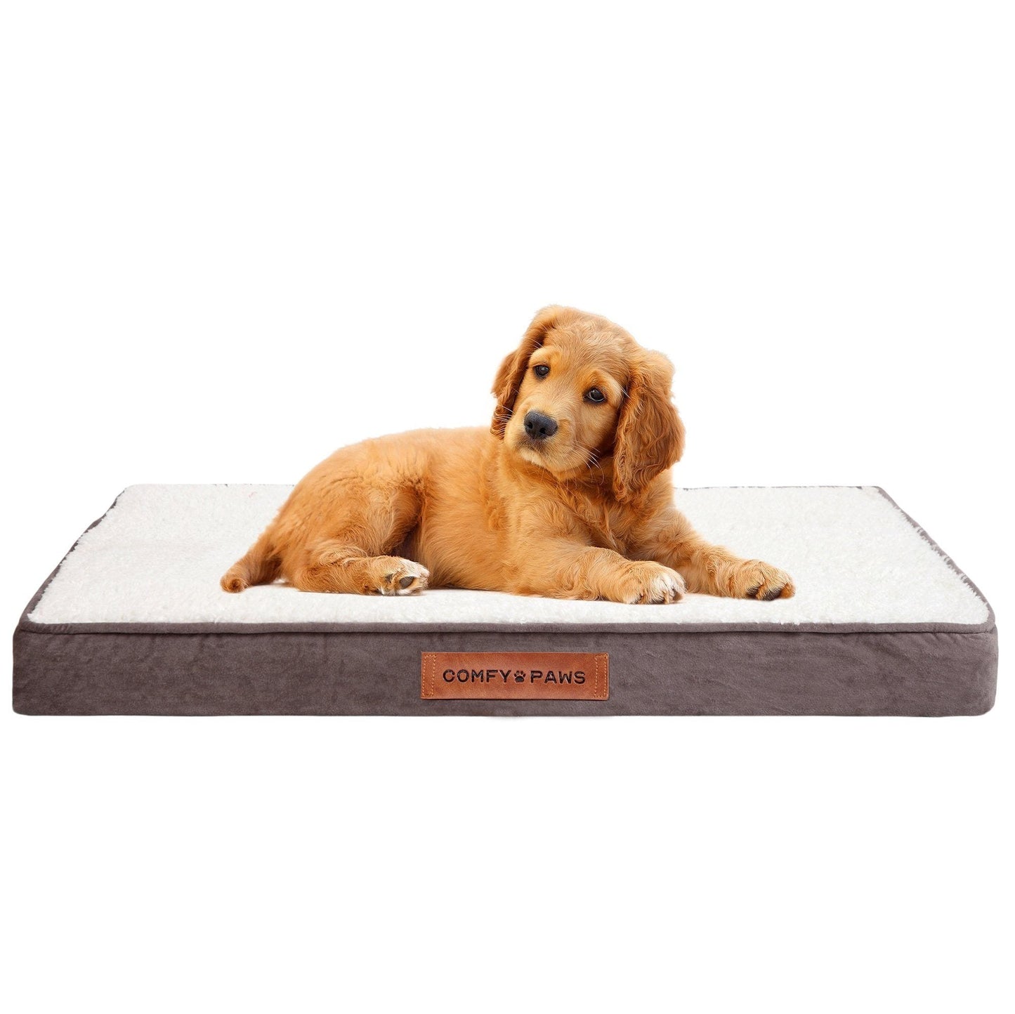 Premium Suede Velvet Orthopedic Dog Bed