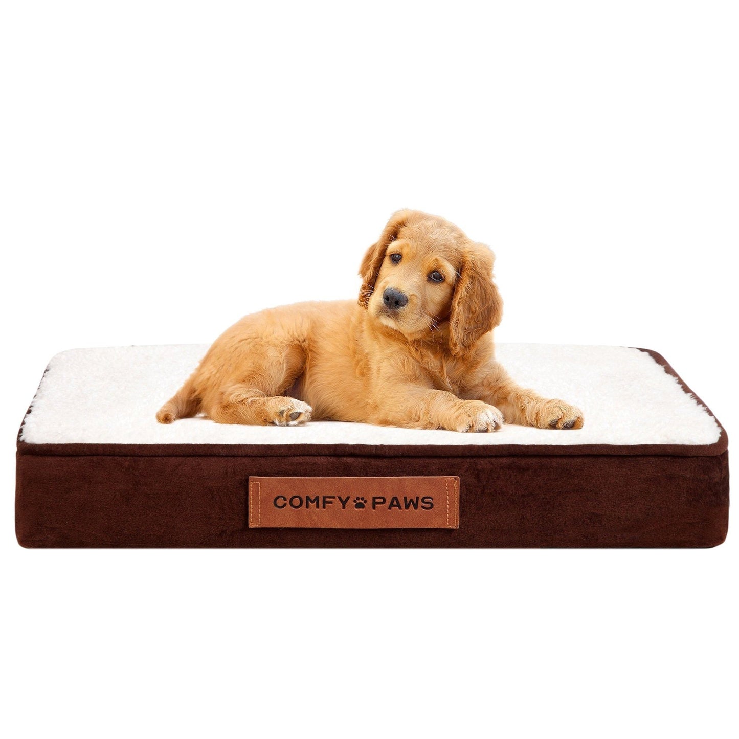 Premium Suede Velvet Orthopedic Dog Bed