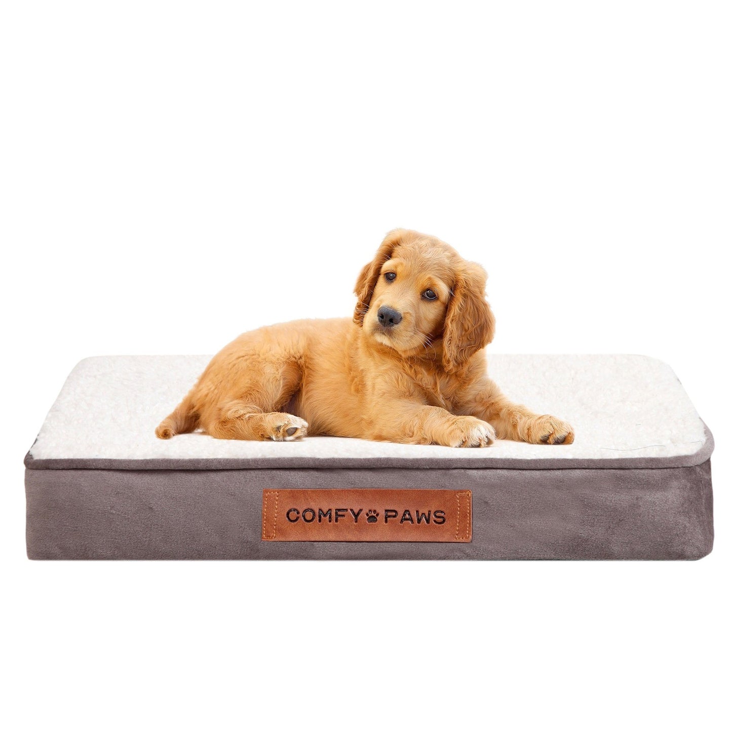 Premium Suede Velvet Orthopedic Dog Bed