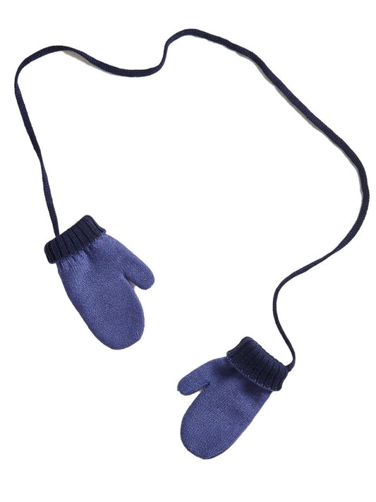 REVERSIBLE MITTENS, LILAC