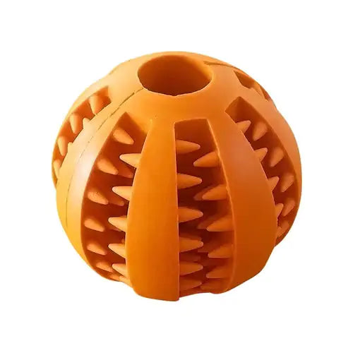 Treat Ball for Cats and Dogs Orange 5cm